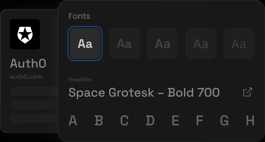 fonts